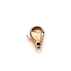11mm Rose Gold Lobster Clasps, Stainless Steel Real Rose Gold Plated, Lot Size 50 Clasps, #1331 RG