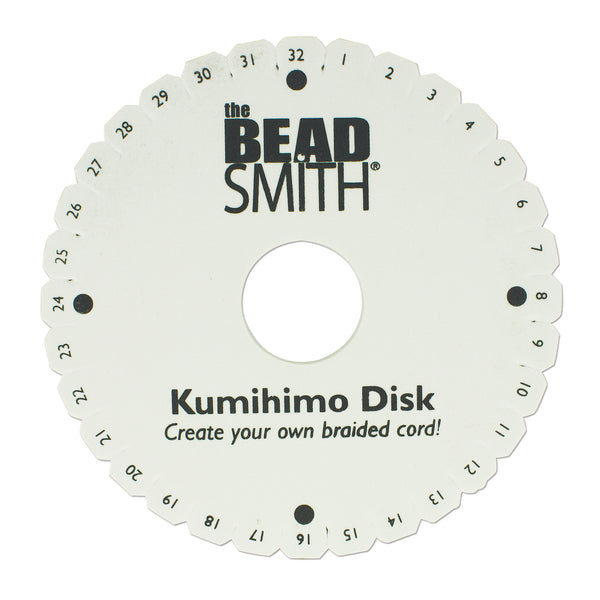 Kumihimo Disk, 4.25 Inches, Double Density, 20mm Thick, 35mm Hole, #60 -  Jewelry Tool Box