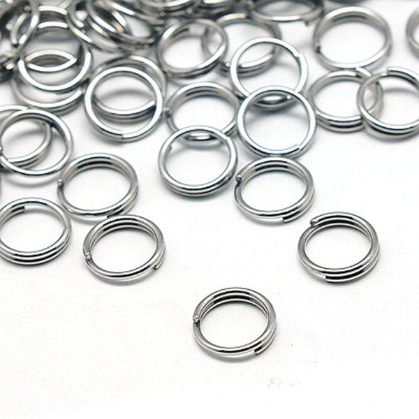 Ultra Heavy Duty Stainless Steel Jump Rings, 12 gauge, 2mm Thick