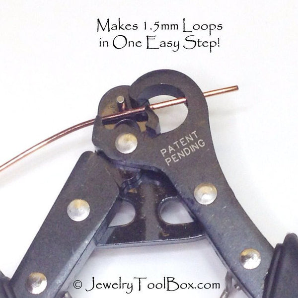 1 Step Looper, Loop Making Pliers, Make Your Own Eye Pins, 1.5mm Loops - Jewelry  Tool Box