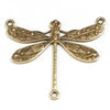 Antique Brass Dragonfly Charms