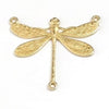 Brass Dragonfly, Raw Unplated
