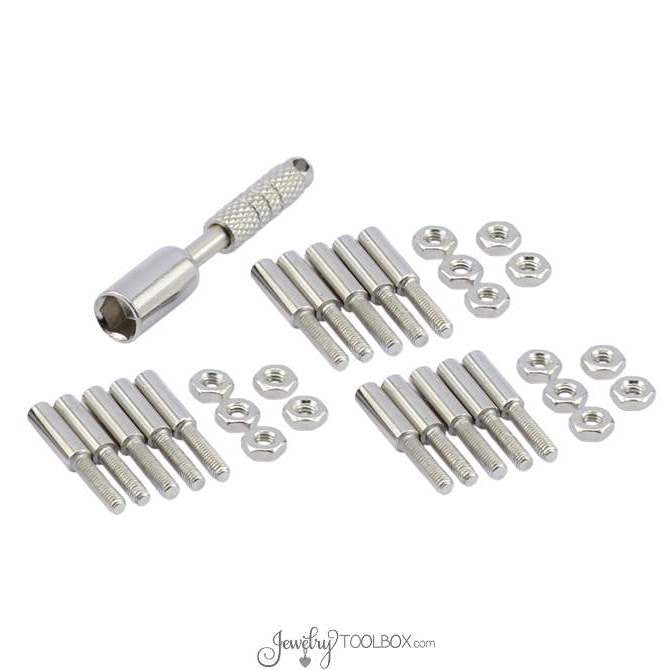 Extra Pegs for 3D Bracelet Tool, Production Level Thicker Wire Bracelet Making Tools, Wire Bracelet Jig Accessories, #228S-555