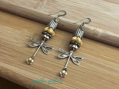 How to Make Wrapped Bead and Charm Earrings