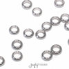 Rondelle Beads, Big Hole, 4x1.5mm, 2.5mm Hole, Lot Size 1000 Beads, #1451