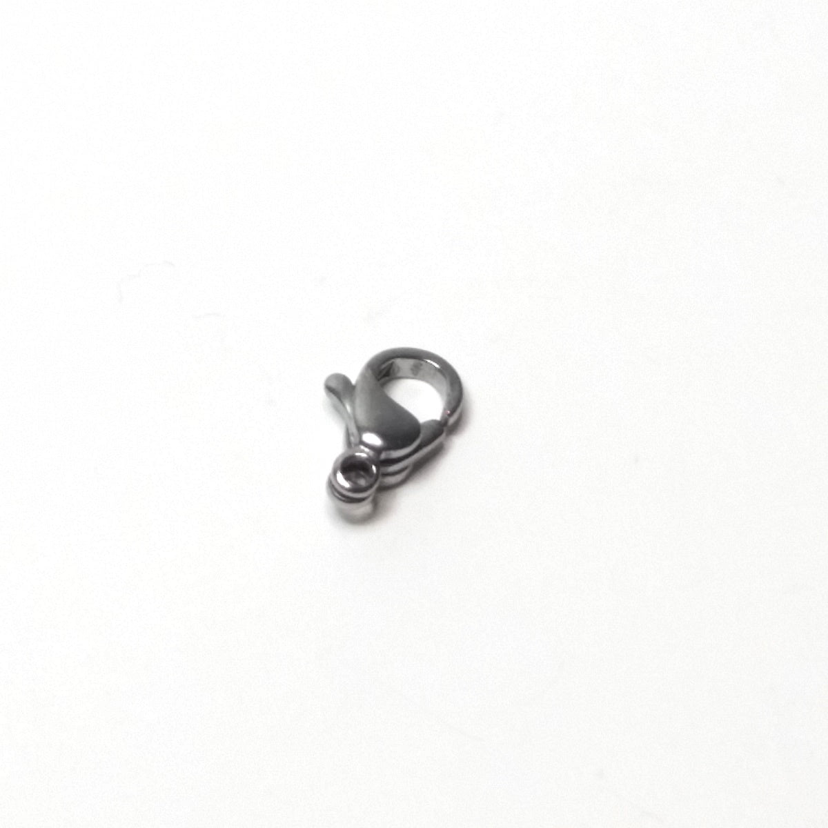 10mm Lobster Clasps, Stainless Steel, Lot Size 100 Clasps