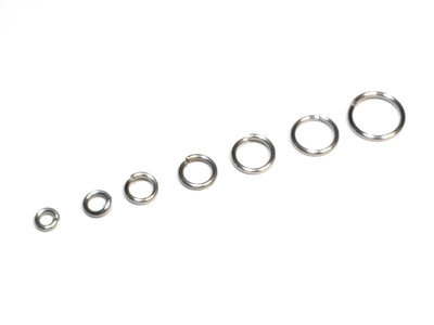 Heavy Duty Jump Ring Kit, Assorted Sizes, Stainless Steel, 16 gauge, 1.2mm, Closed Unsoldered, 5mm, 6mm, 7mm, 8mm, 9mm, 10mm, 12mm JRK 7HC