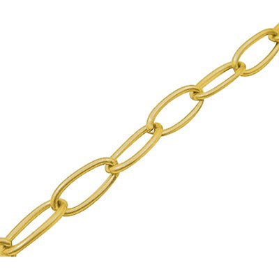 Gold Thick Stainless Steel Jewelry Chain, 10 Meters Bagged, Open Links, 9x6x1.5mm, #1932 G