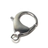 33mm Lobster Clasps, Stainless Steel, Lot Size 5 Clasps