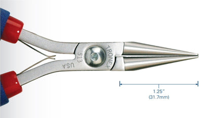 Tronex Chain Nose Pliers, Short Jaw, Standard Handle,  #513
