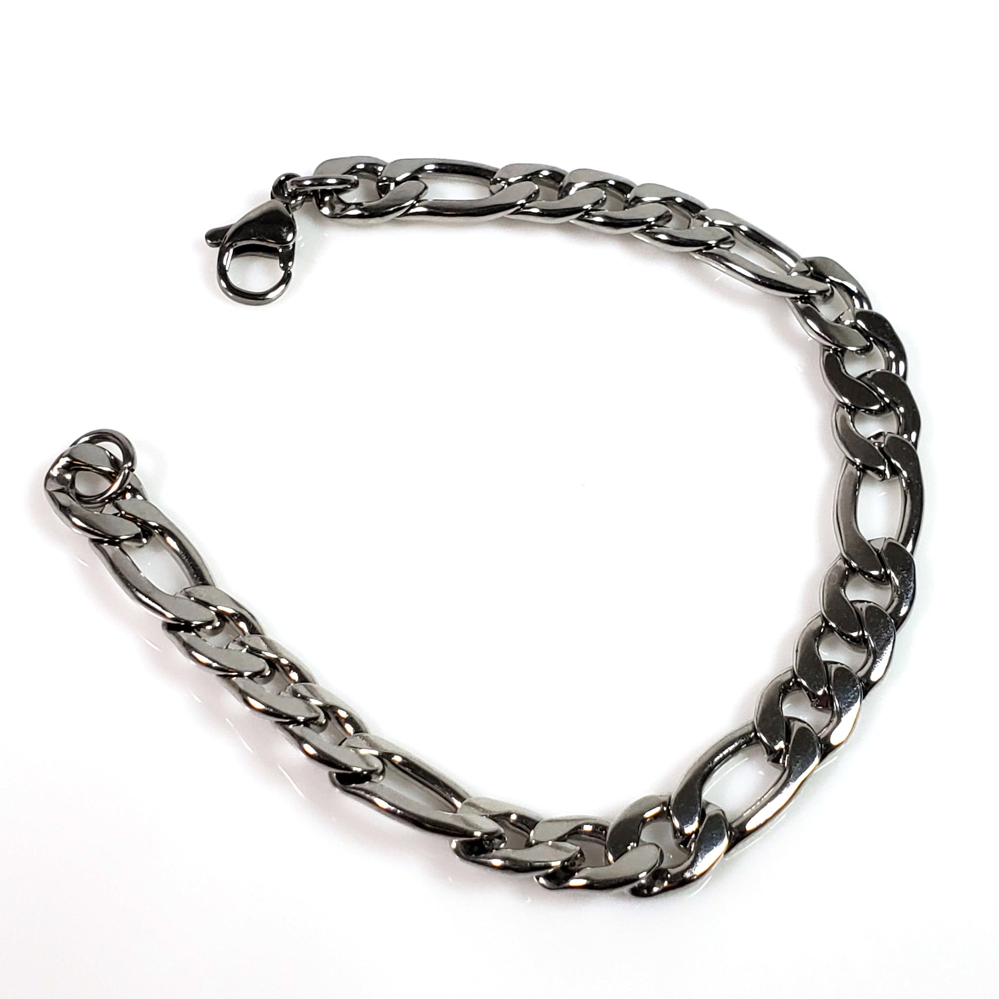 9mm Figaro Chain, Lot Size 30 Feet, #1979