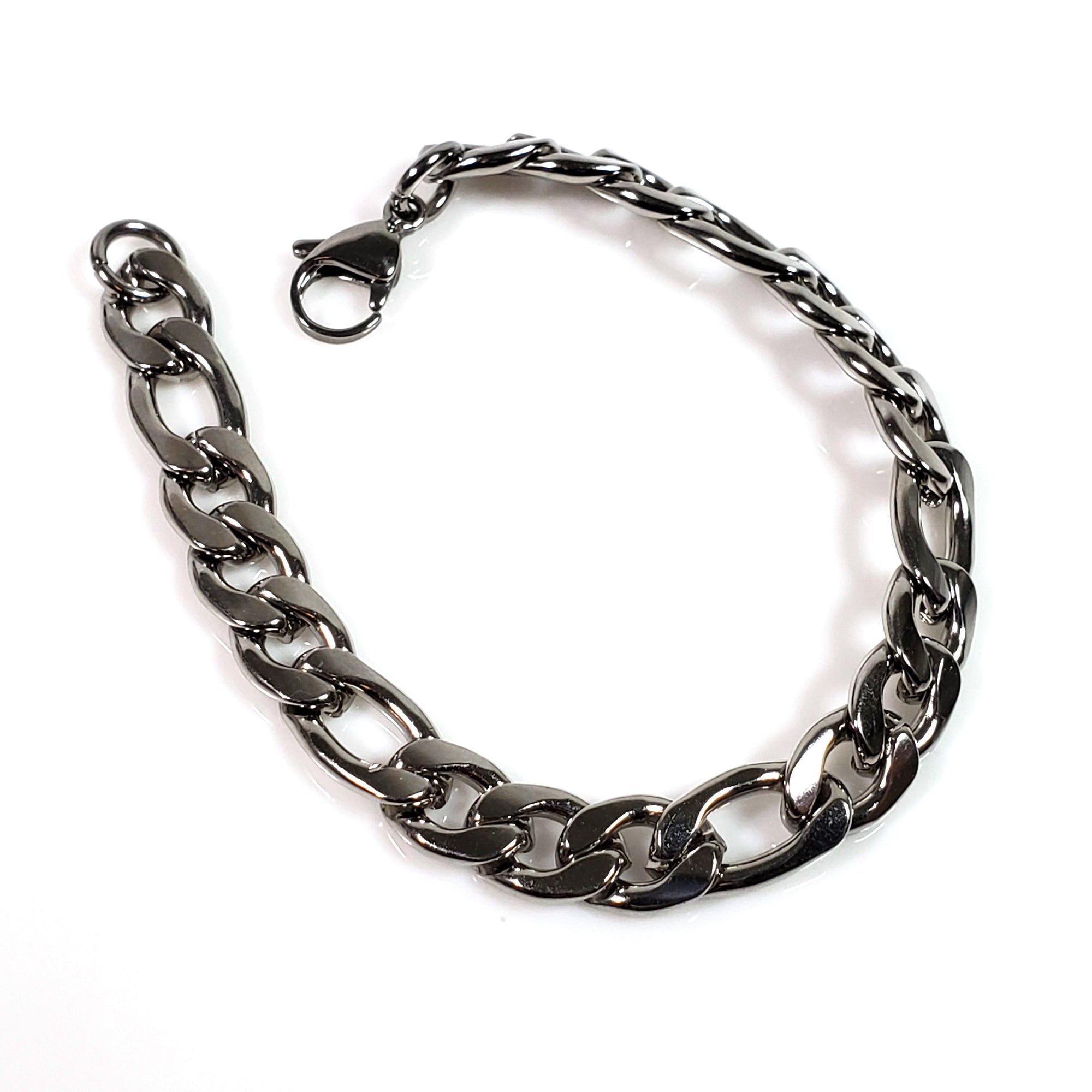 9mm Figaro Chain, Lot Size 30 Feet, #1979