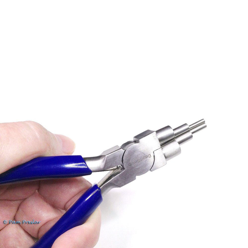Wholesale PH PandaHall 1pc Bail Making Pliers 6-in-1 Nose Pliers