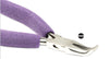 Heavy Duty Bent Nose Pliers, Purple Foam Cushion Grips, Beadsmith Brand, #PLW18