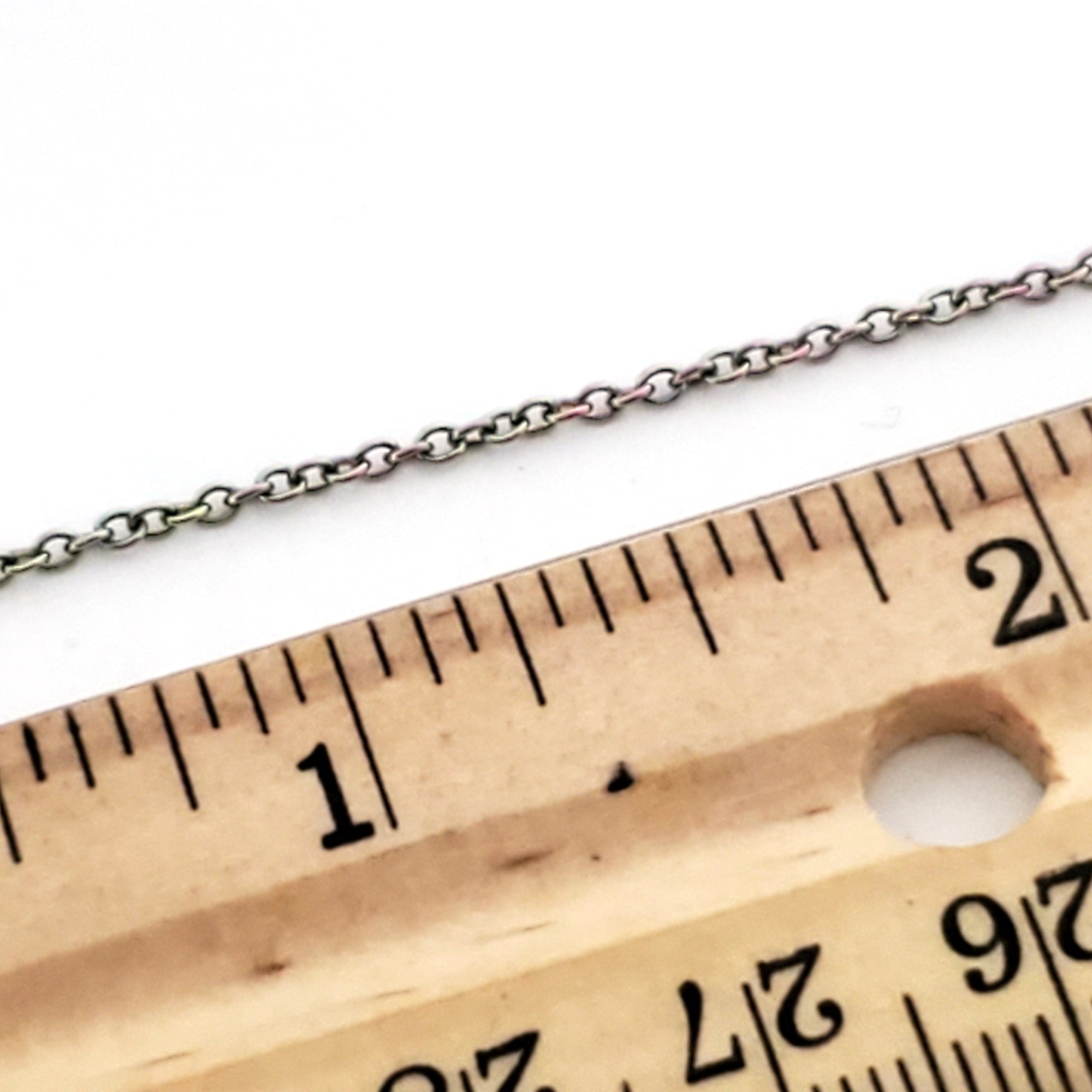 Stainless Steel Chain Bulk 1/1.5/2/2.5Mm Necklace Chain Jewelry Making  Findings