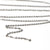 Fine Stainless Steel Chain, Bulk Jewelry Making Supplies, Flattened Oval Links, 1.5x1.5mm, Lot Size 30 Feet, #1901