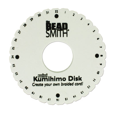 Kumihimo Disk with Instructions, 4.25 Inches, 3/8 Inch Thick, 35mm Hole, #602