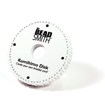 Kumihimo Disk, Double Density, 64 Slots, 6 Inches, 20mm Thick, 35mm Hole, #665