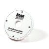 Kumihimo Disk with Instructions, Double Density, 64 Slots, 6 Inches, 20mm Thick, 35mm Hole, #664