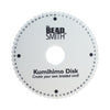 Kumihimo Disk with Instructions, Double Density, 64 Slots, 6 Inches, 20mm Thick, 35mm Hole, #664