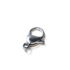 17mm Lobster Clasps, Stainless Steel, Lot Size 50 Clasps