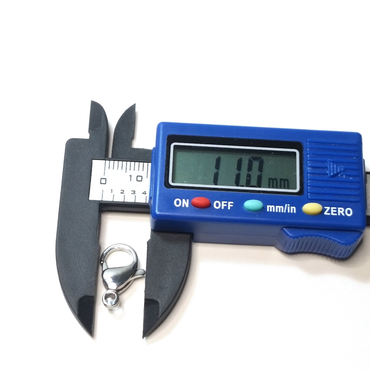 17mm Lobster Clasps, Stainless Steel, Lot Size 50 Clasps