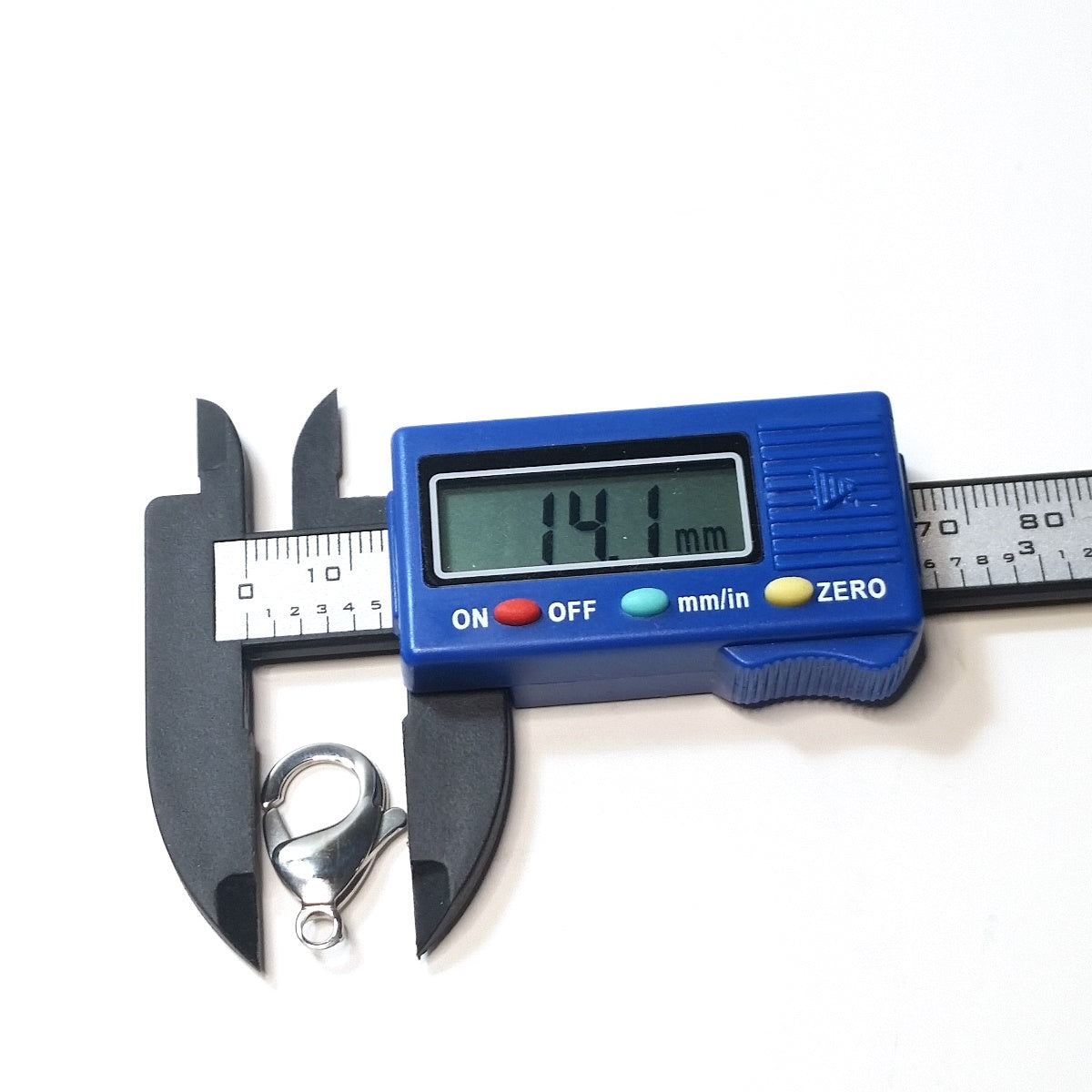 21mm Lobster Clasps, Stainless Steel, Lot Size 10 Clasps