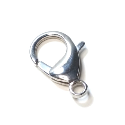27mm Lobster Clasps, Stainless Steel, Lot Size 5 Clasps
