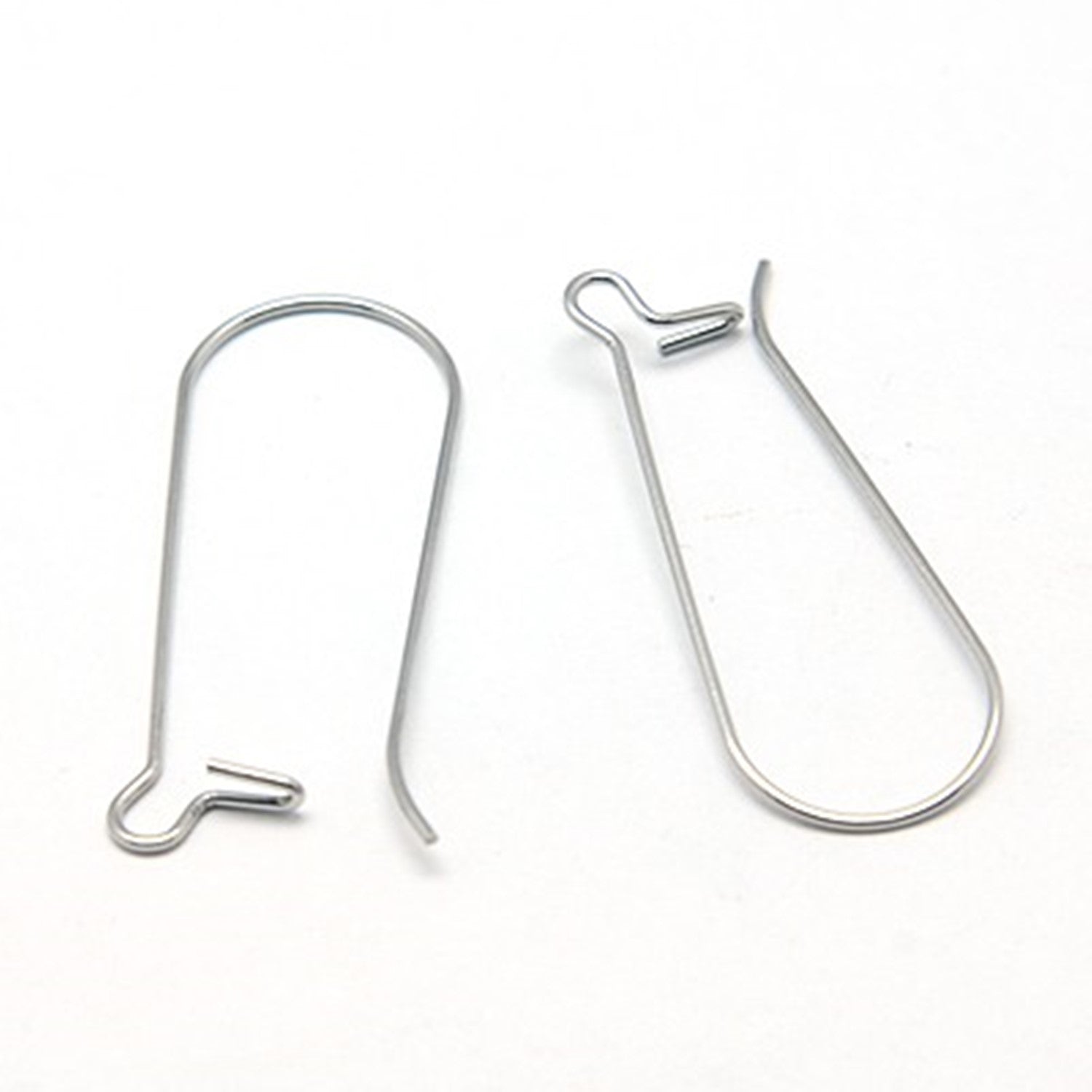 Lever Back Ear Wire, Plain, 13mm, 100 Pieces, #1347 - Jewelry Tool Box