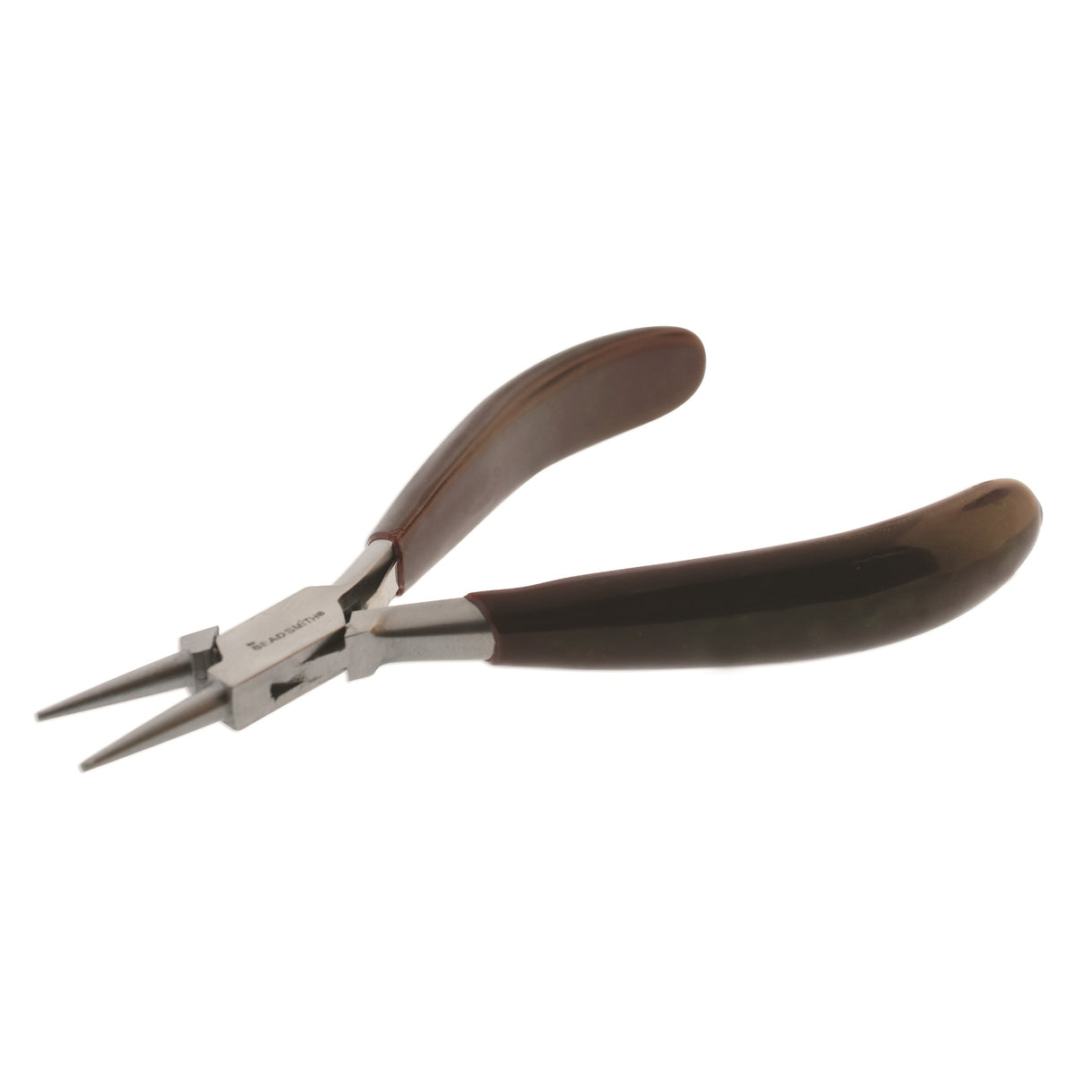 Round Nose Pliers, Casual Comfort Jewelry Making Tools, Ergonomic Grip Handles, Box Joint, Return Leaf Spring, Beadsmith Brand, #302 42