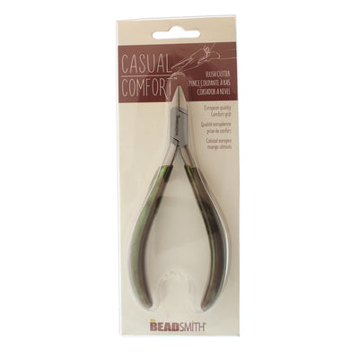 Wire Cutter, Casual Comfort Jewelry Making Tools, Ergonomic Grip Handles, Box Joint, Return Leaf Spring, Beadsmith Brand, #306 33