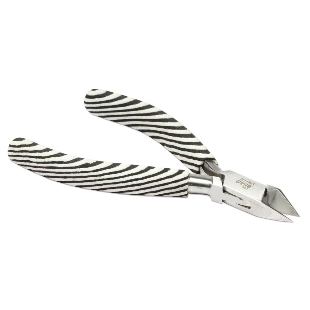 Wire Cutter, Zebra Tools, Black and White, PLZ41 13