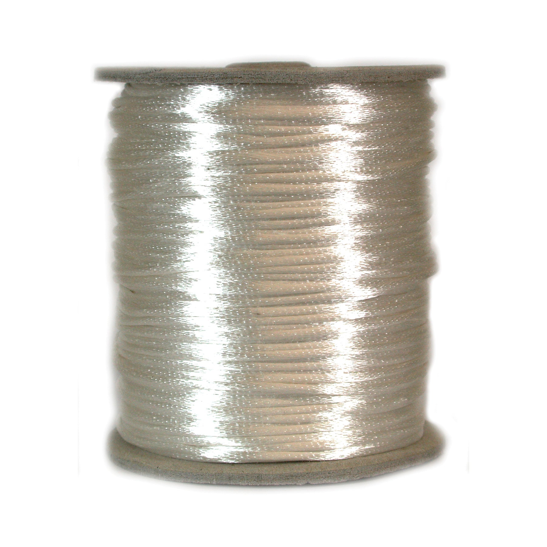 Ivory Rattail, 1mm, Size #0, 70 Yard Spool, USA Made, RTIV0