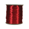 Red Rattail, 1mm, Size #0, 70 Yard Spool, USA Made, RTRE0