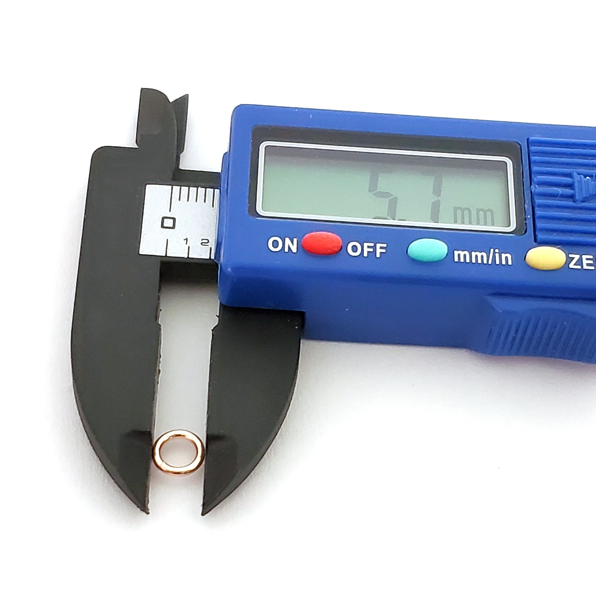 Rose Gold-Filled JumpLocks™, 6x1.0mm (18 gauge), 50 Pieces, Non-Tarnish, 610JL