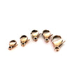 15mm Rose Gold Lobster Clasps, Stainless Steel Real Rose Gold Plated, Lot Size 50 Clasps, #1335 RG