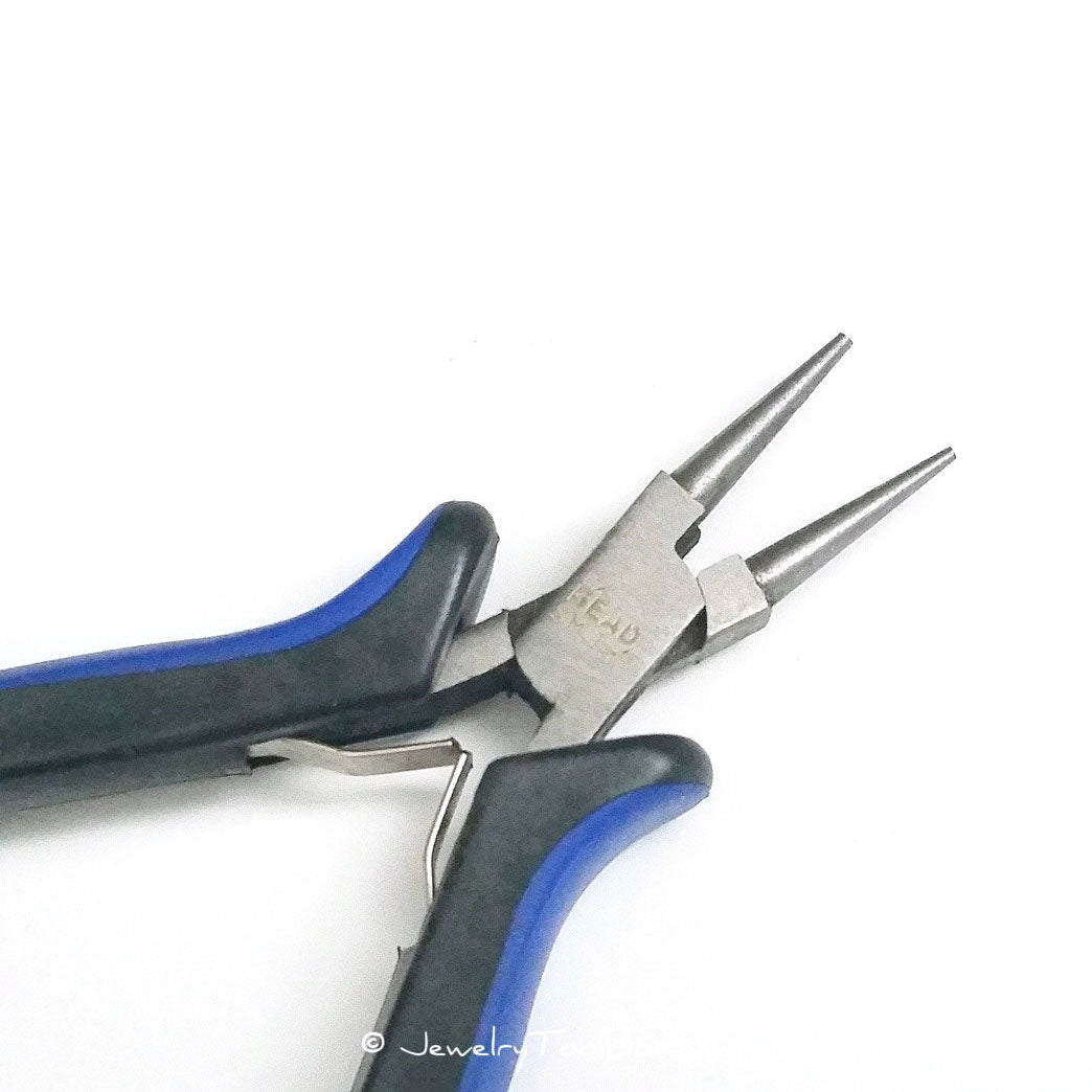 Bent Nose Pliers Wire Wrapping with Ergonomic Foam Handles Jewelry Making  Tool