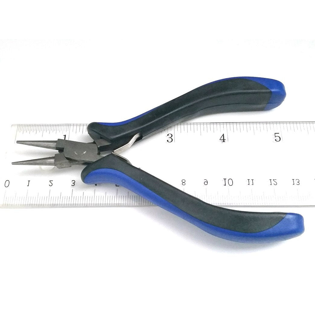 Round Nose Pliers Wire Wrapping with Ergonomic Foam Handles