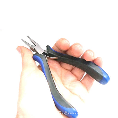 Round Nose Pliers, Jewelry Making Tools, Ergonomic Grip Handles, Box Joint, Return Leaf Spring, Beadsmith Brand, #1160