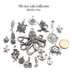 Compass Charm, Antique Silver, Lead Free, Nickel Free, 29x25x3mm, Lot Size 20 Pendants, #2029