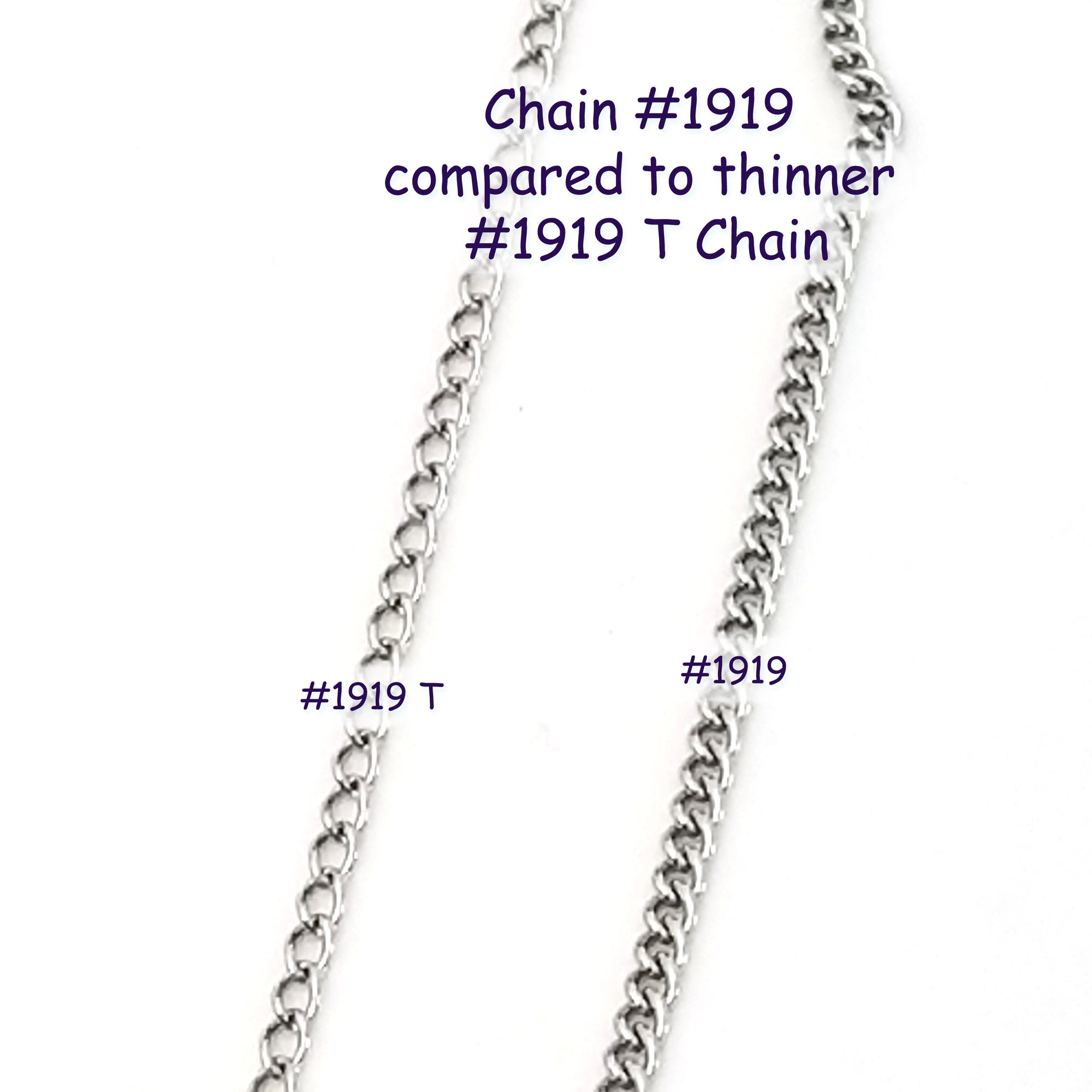 Fine Twist Chain, Stainless Steel, Decorative Rolo Chain, 3x2x0.6mm, Lot Size 50 Meters Spooled, #1919