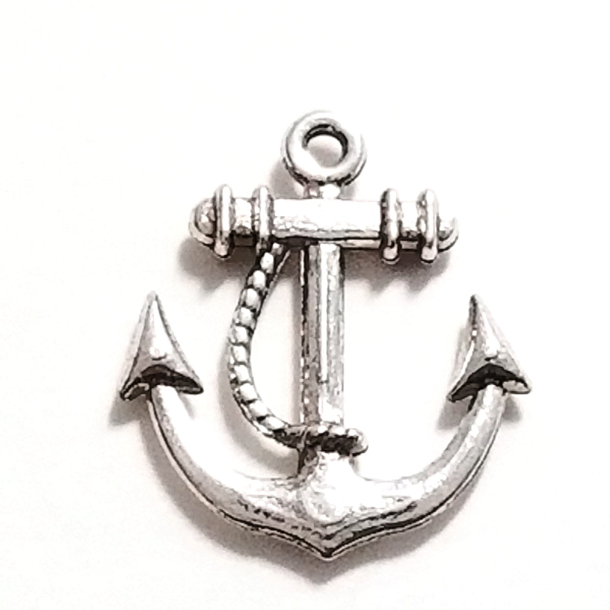 thumbnail image 2 of The Slippery Pearl 6-Pack 5-Point Star Charms - Antiqued Silver Metal Stamping Blanks 2 of 6