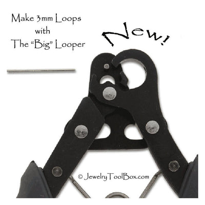 One Step BIG Looper, Loop Making Pliers, 4mm Loops, Jewelry Making Pliers, Eyepin Maker, Create and Trim Loops in 1 Step, #1159