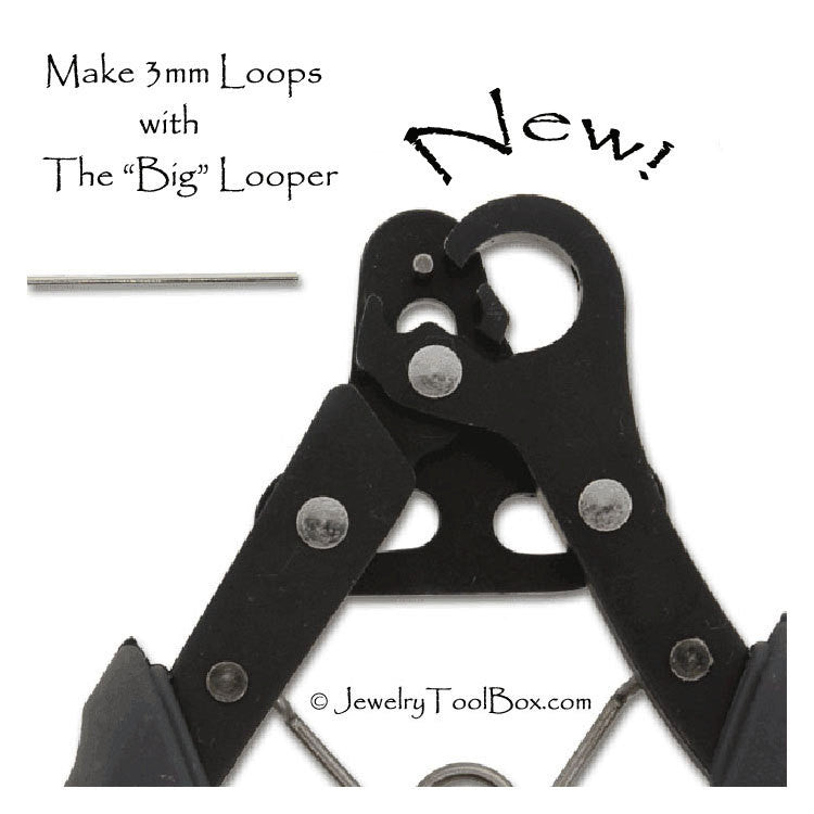 One Step BIG Looper, Loop Making Pliers, 4mm Loops, Jewelry Making Pli - Jewelry  Tool Box