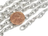 Thick Stainless Steel Jewelry Chain, 10 Meter Spool, Open Links, 9x6x1.4mm, #1932