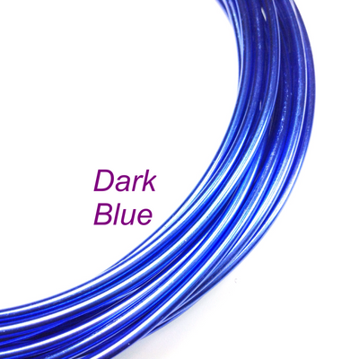 Dark Blue Aluminum Wire