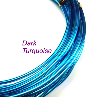 Dark Turquoise Aluminum Wire