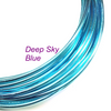 Deep Sky Blue Aluminum Wire