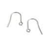 Minimalist Ear Wire, Stainless Steel Earrings Hooks, 500 Pieces, #1322
