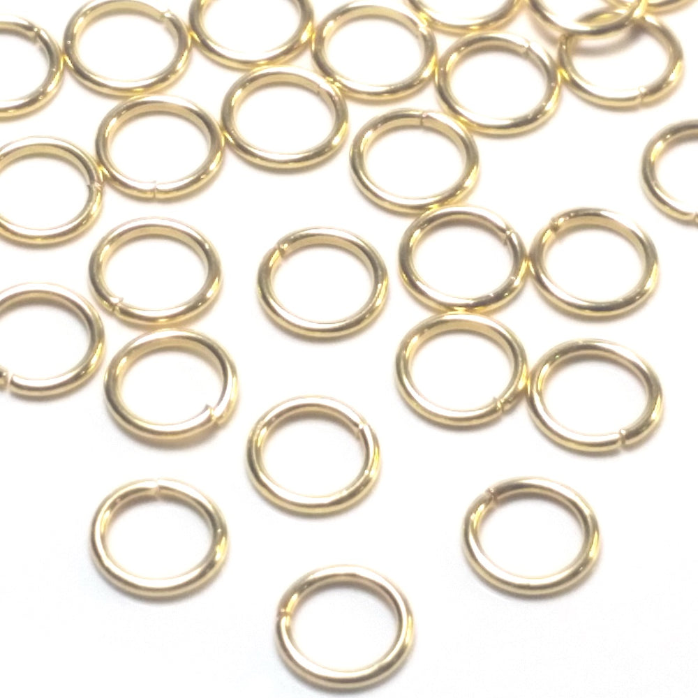 3. Jump Rings Gold Stainless Jump Rings, 4x0.8mm, 2.4mm Inside Diameter, 20 gauge, C ...